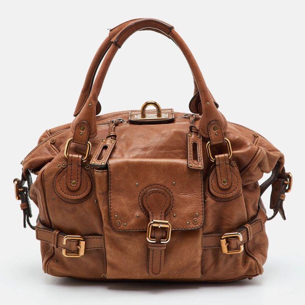 Chloe Paddington Medium Brown Leather Satchel